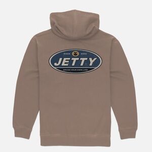 Jetty Men's Brown Hoodie
